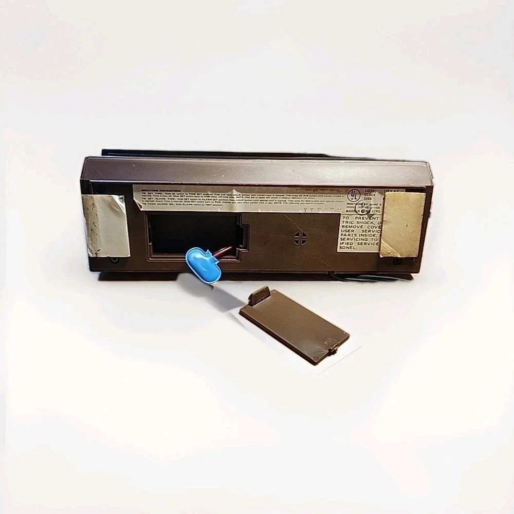 Vintage 1970's Montgomery Ward Dorset 45-911100 Alarm Clock
